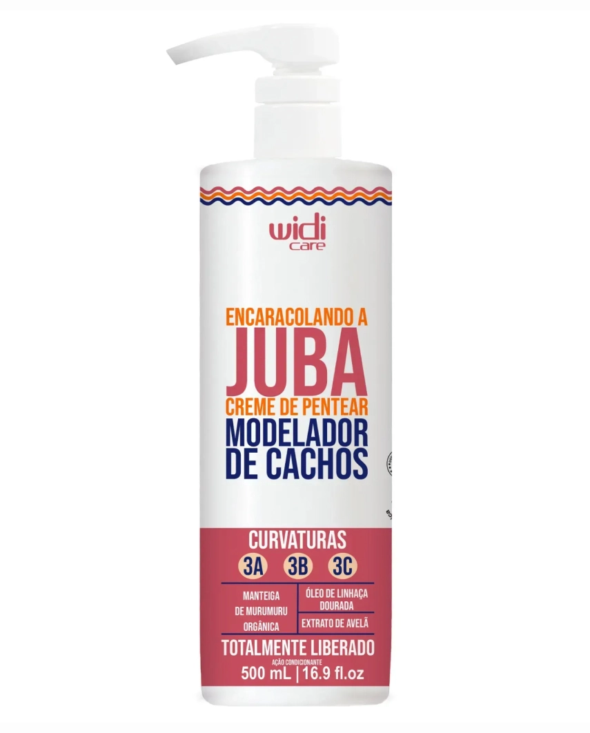 Моделюючий крем для локонів Widi Care Encaracolando a Juba Creme de Pentear - 500 мл